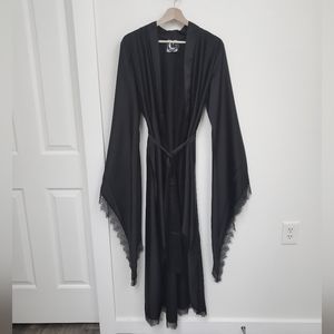 Killstar Deadly Daze Satin Robe